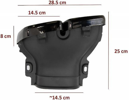 Diffuser Πίσω Προφυλακτήρα Mercedes-benz E-class W213 16-19 Amg Line Προφυλακτήρα Μαύρο Amg 63 Look Μαύρες Μπούκες Mercedes Benz Cαrνεr
