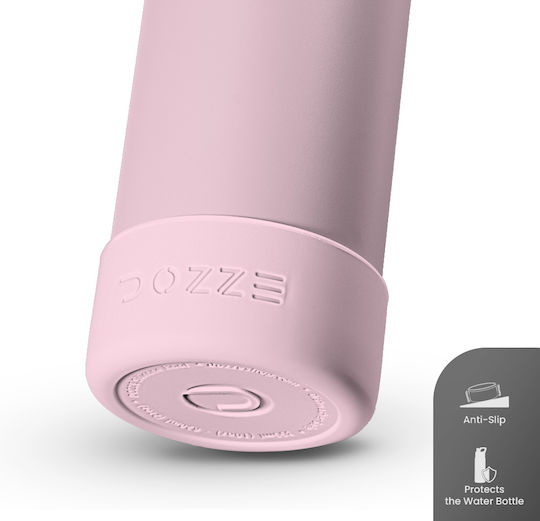 Dozze Water Bottle Silicone Boot Small Creamy Pink