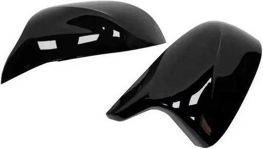 Mirror Caps BMW X3 F25 X4 F26 X5 F15 X6 F16 XM Look Glossy Black 2 Pieces BMW Carner