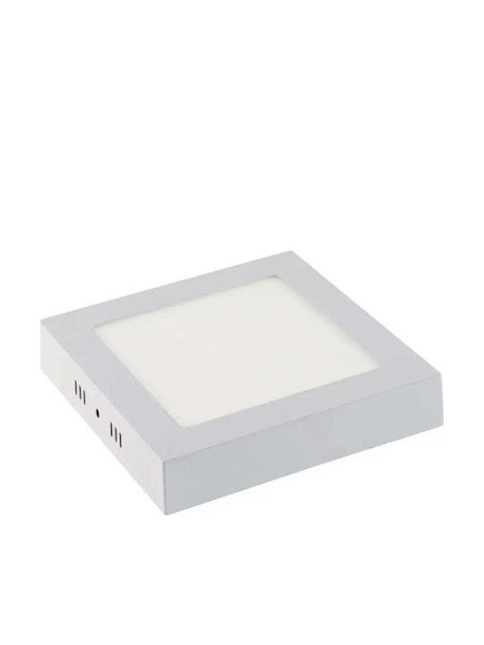 Horoz Electric Квадратен LED Панел За На Открито 12W Със Студена Бяла Светлина 6400K 18x18см