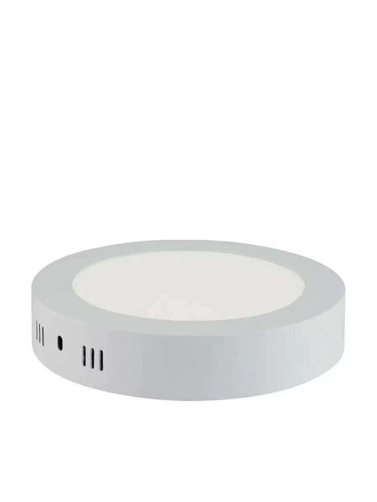 Horoz Electric Кръгъл На Открито LED Панел 12W със Студено Бяла Светлина 6400K 18см