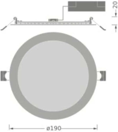 Ledvance Dekorative Tischlampe LED Natürliches Weiß