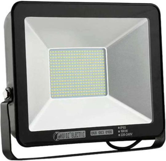 Horoz Electric Smd Водоустойчив LED Прожектор 100W Студено Бяло 6400K IP65