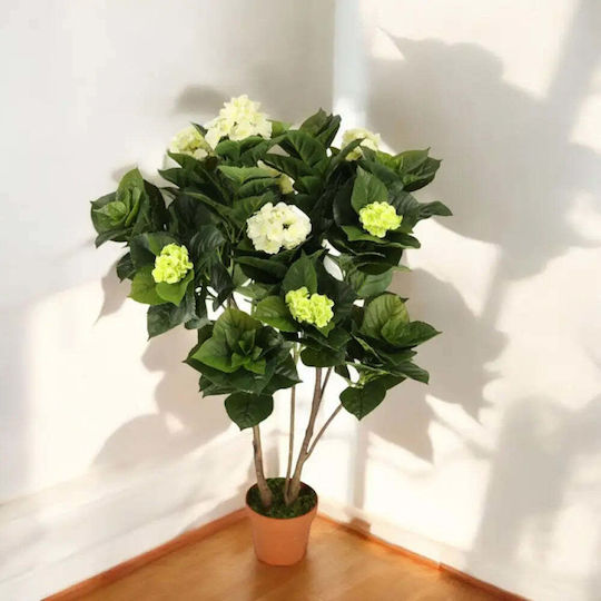 Künstliche Topfpflanze Hortensie 110cm Hd Hd-10990