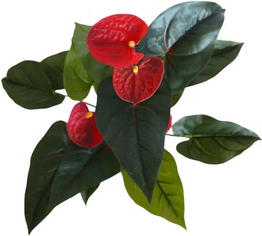 Artificial Plant Anthurium 55cm Hd Hd-10991