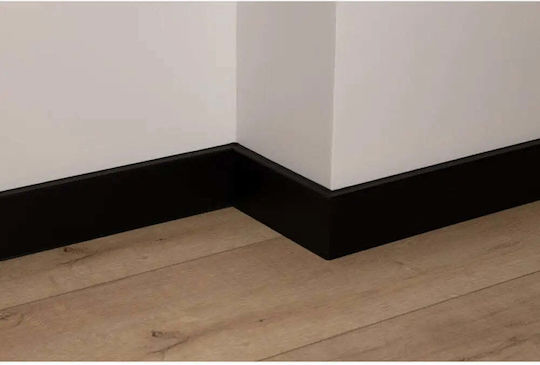 Plintă Pardoseli MDF Cu Acoperire PVC Doellken Flex 80 Negru