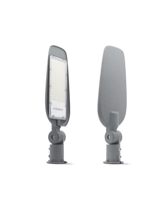 Videx Außenstehlampe LED Straße 50W mit Kaltweißem Licht IP65