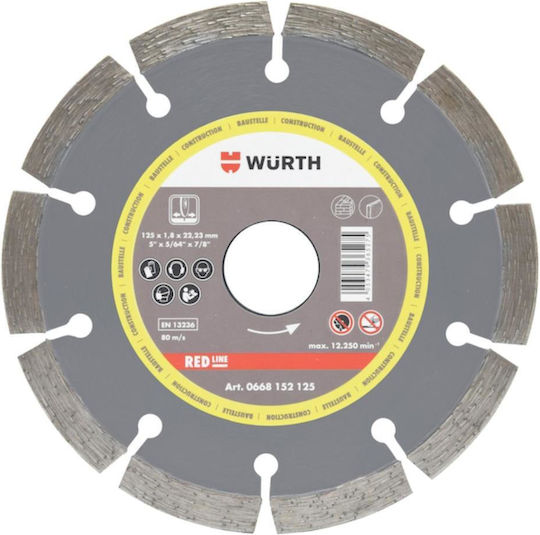Diamond Disc Concrete Ø125mm