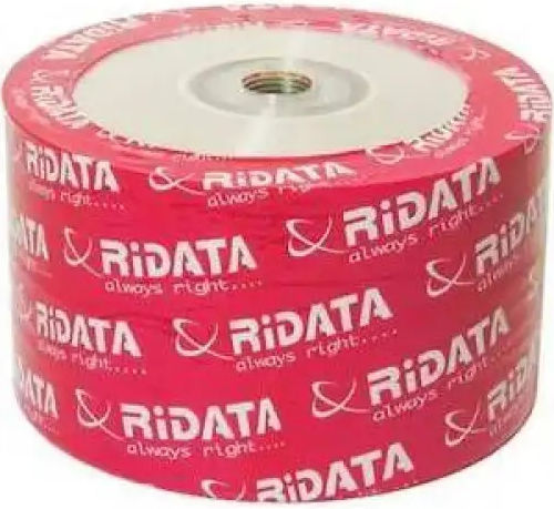 Ridata Cd-r 700mb Printable 50 Pcs In Cellophane