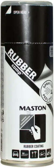 Rubber Spray Coating 400 Ml Black Maston