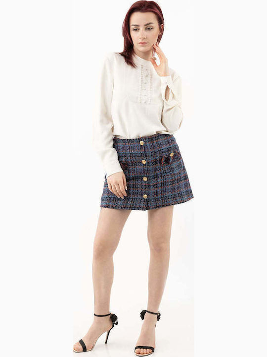 Mini Damenrock Blau