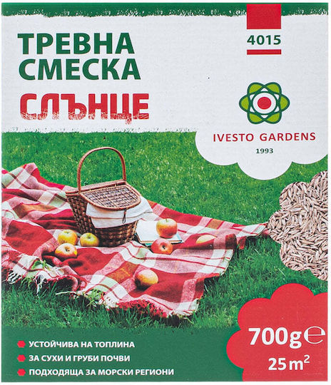 Gras-Mischung Für Sonnige Bereiche 0,7kg 25m² Ivesto