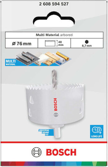 Bosch Пила За Отвори Multi Material За Суха Рязане С Диаметър 76mm