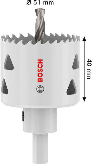 Bosch Ferăstrău de Găurit Multi Material pentru Tăiere Uscată cu Diametru 51mm