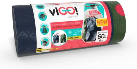 Vigo Kombucha Торби за смет Капацитет 60л 62x60см 8 броя