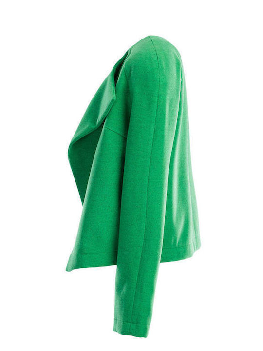 Silvy Rowson Kurzes Damen Blazer Grün