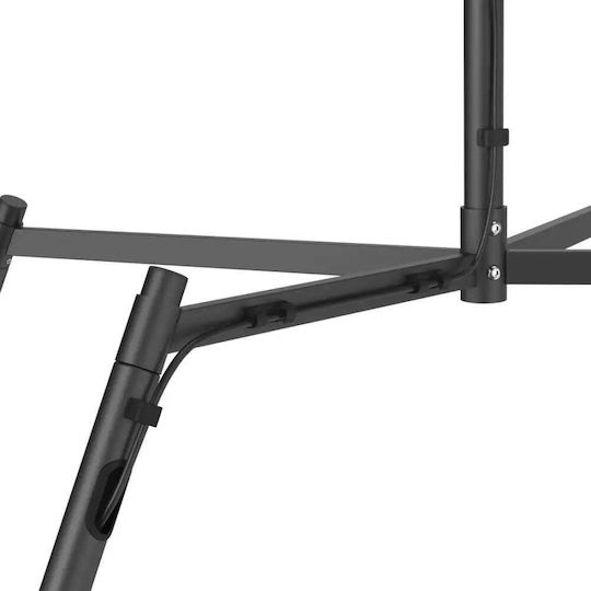 Tv Stand Rotating Adjustable Height 229 Cm 90" Up To 50 Kg