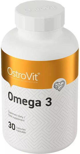 OstroVit Omega 3 1000mg 30 μαλακές κάψουλες