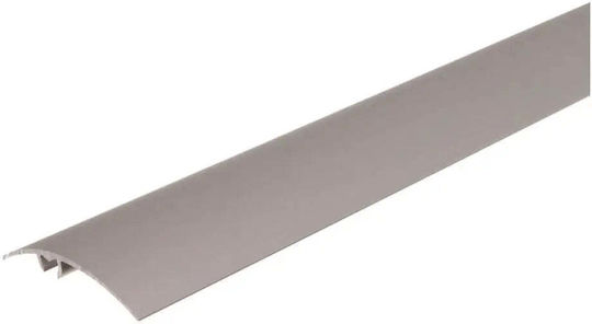 Transition Strip Concealed Installation Doellken 50 Mm Silver 0.93 M