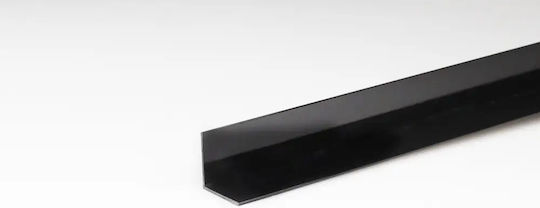PVC Ъглов Профил 15x15мм/1м Черен Сатен