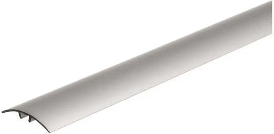 Doellken 30 Mm Transition Strip Concealed Installation Silver 0.93 M