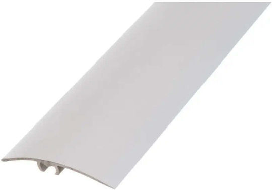 Transition Strip Concealed Installation Doellken 40 Mm Silver 0.93 M
