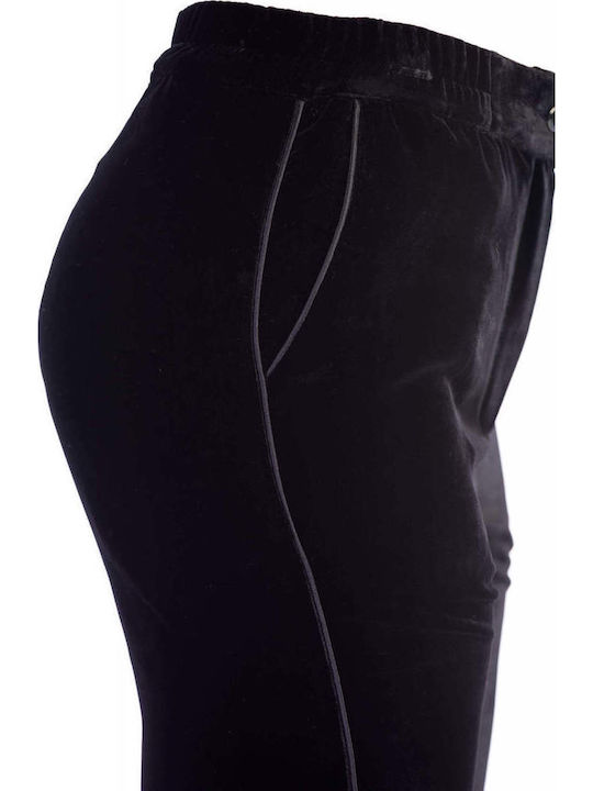 Set Damen Jogginghosen Schwarz