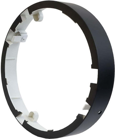 Frame Led Moon Caro Black 24w Φ225mm
