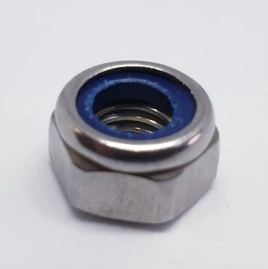 Stainless Steel Lock Nut Din985 M8 10pcs Bm