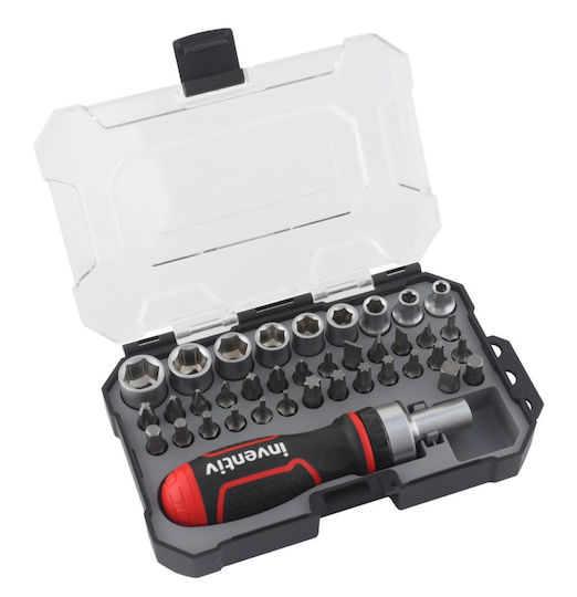 Inventiv 38-pc Screwdriver Bit Set