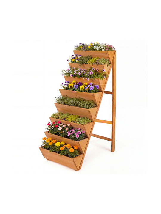 Costway Planter Box Din Lemn Portocaliu Costway Planter Box Din Lemn Portocaliu