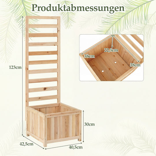 Costway Jardiniere Din Lemn Costway Jardiniere Din Lemn