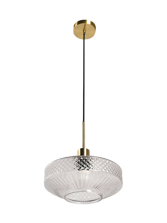 Beliani Pirris Pendant Ceiling Light Transparent