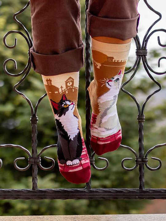 Pirin Hill Arty Burgundische Socken