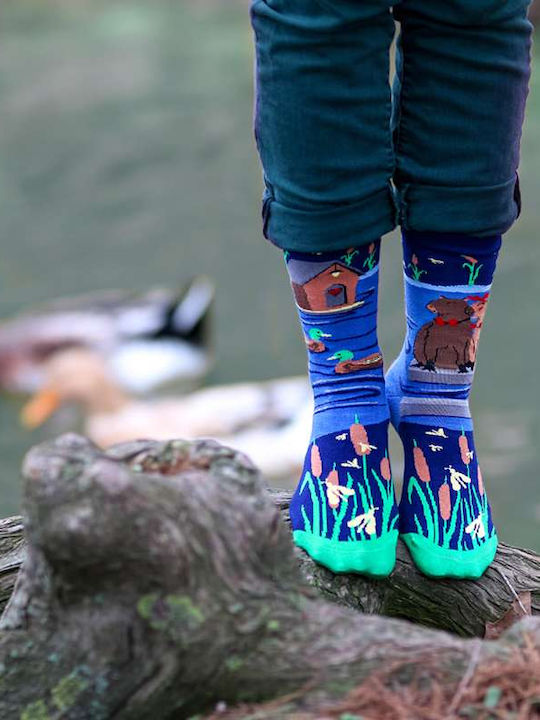 Pirin Hill Blue Socks