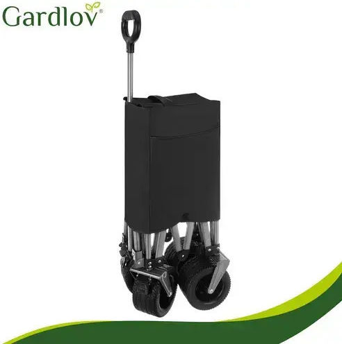Foldable Garden Cart 150l 87x46x70cm
