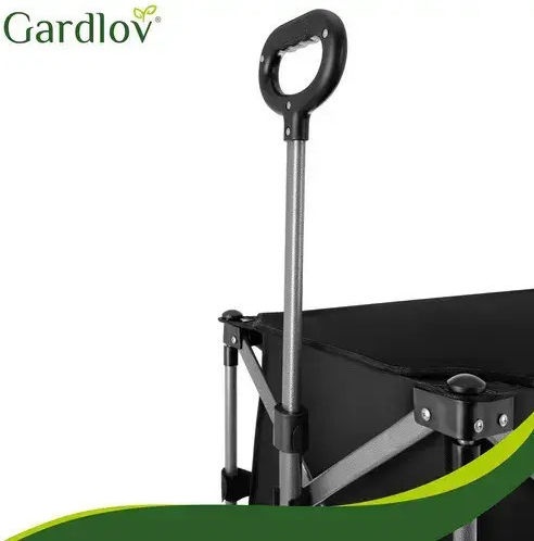 Foldable Garden Cart 150l 87x46x70cm