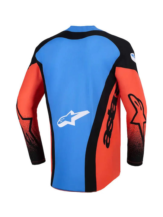 Alpinestars Reittrikot Off-road Orange Schwarz Polyester