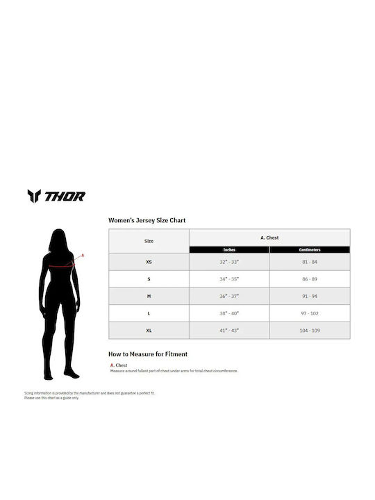 Thor Frauen Reittrikot Menace Racewear Ridemode