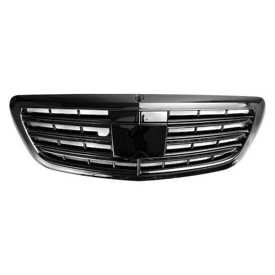 Mask Mercedes-Benz S-Class W222 13-20 AMG Look Night Edition Black Glossy 1 Piece Mercedes Benz Carner