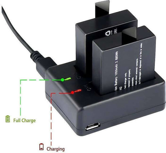 Battery Charger Sj4000 Sj5000 M10 Dual