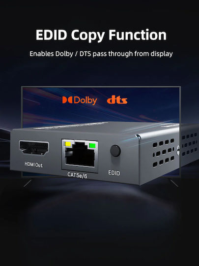 Cabletime Hdmi Video Extender Ct-hehd-fg60 Μέσω Καλωδίου Rj45 1080p/60hz Έως 60m Cabletime