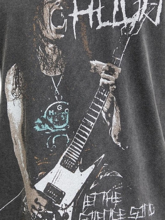 Boss Jersey T-shirt Μαύρο