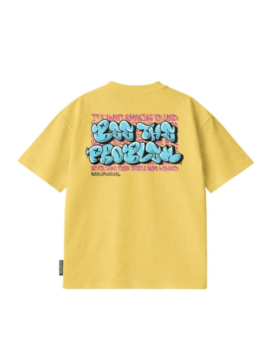 Bee. Unusual. The Problem Tag T-shirt Κίτρινο