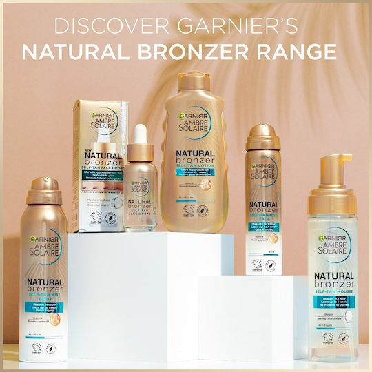 Garnier Ambre Solaire Trockener Selbstbräuner Mist Körper Mittel 150ml