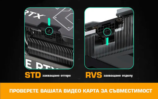 Ezdiy-fab 12vhpwr 600w GPU Adapter RVS 90° Weiß