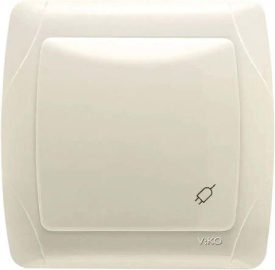 Viko Recessed Wall Switch One-Way with Frame