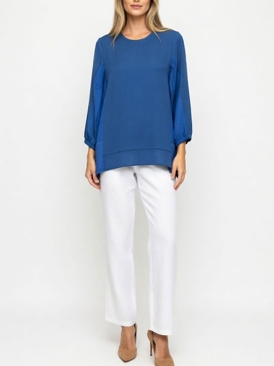 Women's Blue Blouse