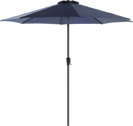 Umbrelă Rotundă Metalică Albastru Φ3m