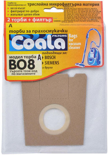 Coala Coala Staubsaugerbeutel 3 Stück Kompatibel mit Staubsauger Toni